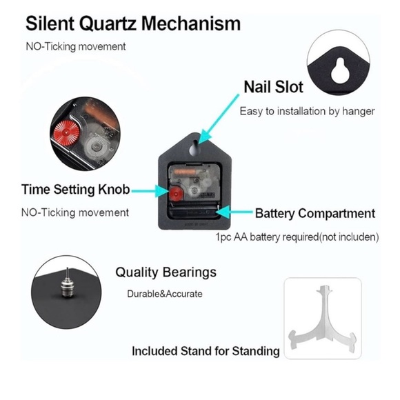 Sunflower Wooden Wall Clock - Picture 3 of 6